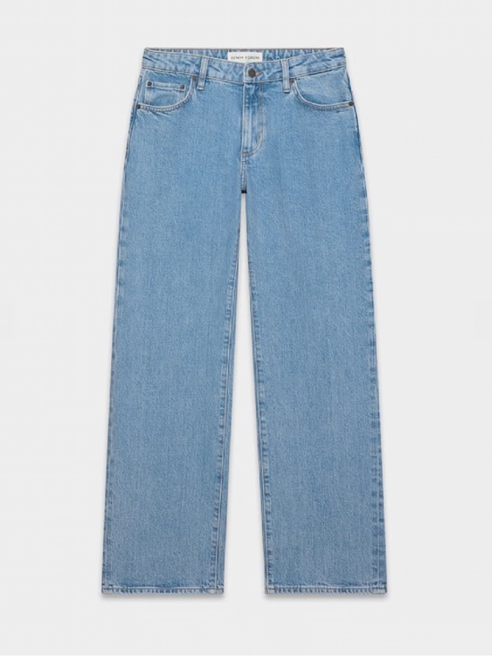 Denim Forum Denim - Denim Forum Salma Super Lo-Rise Straight Jean